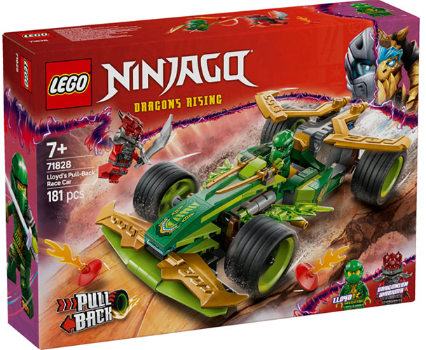 LEGO Ninjago Racer Pull-Back di Lloyd 71828